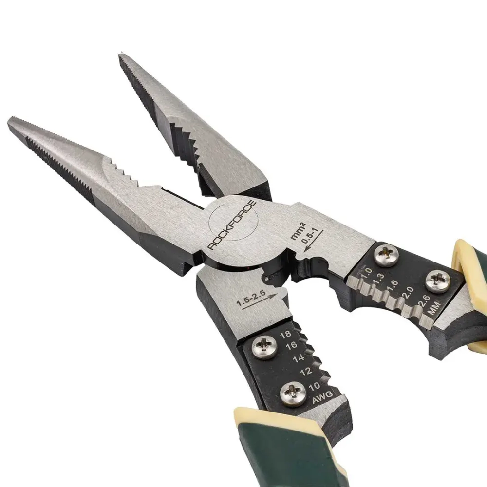 Длинногубцы для снятия изоляции 230мм RockForce RF-610M230