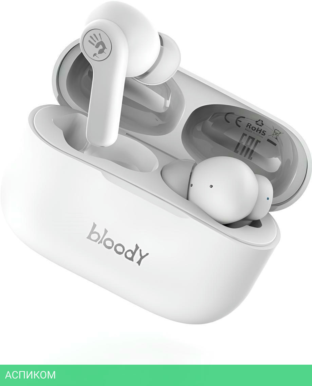 Наушники A4Tech Bloody M30 белый