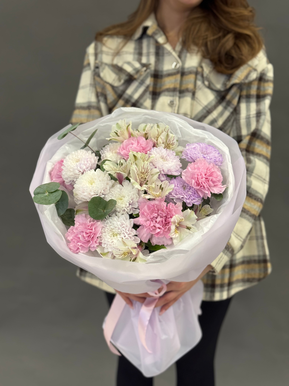 Букет цветов Мамина нежность