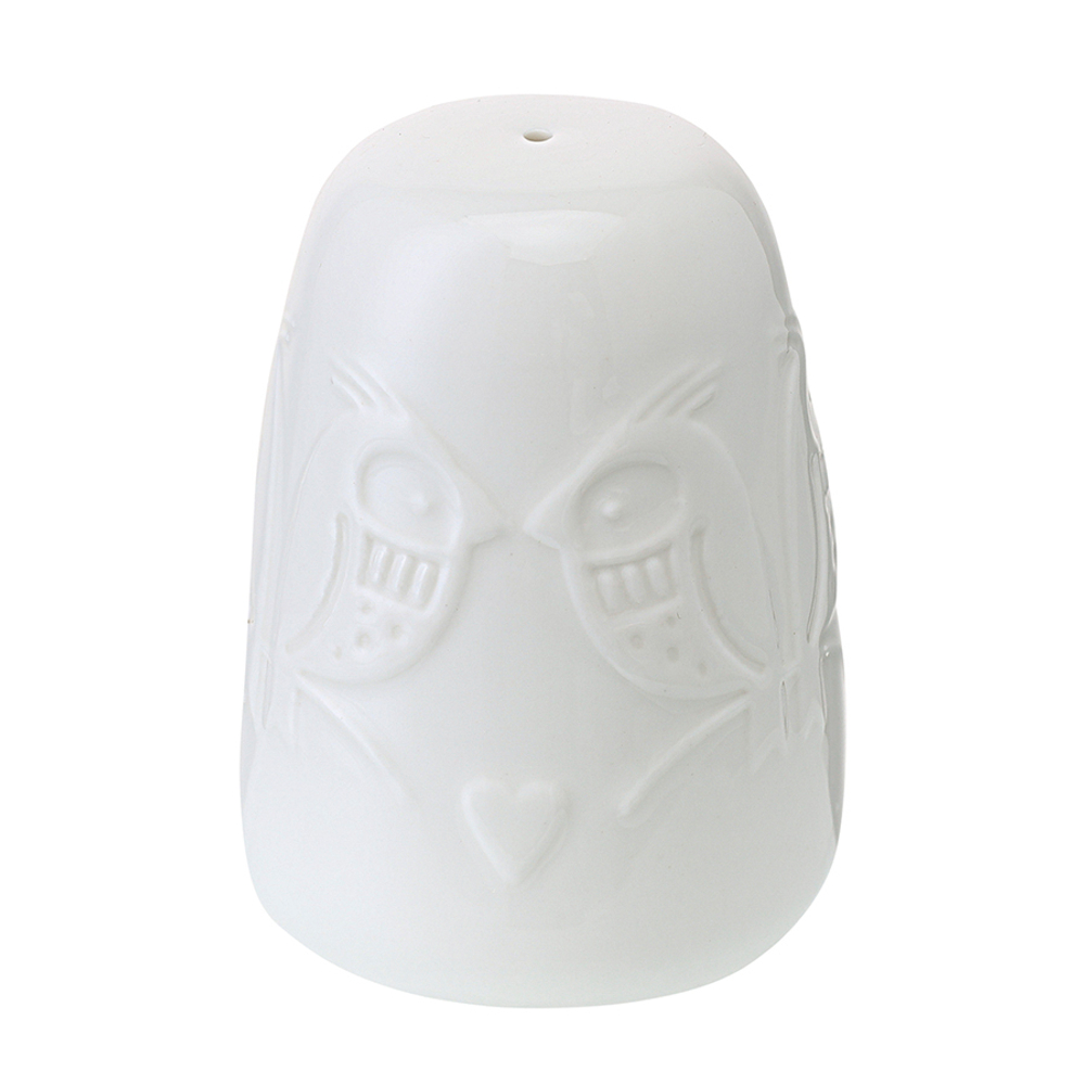 Набор для соли и перца birds of paradise на деревянной подставке