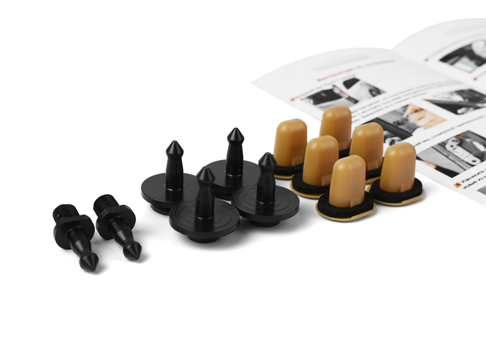 Комплект клипс крепления задних фонарей Honda Stream II [Кузов:RN6, RN7, RN8, RN9] 2006-2014 (KLF1)