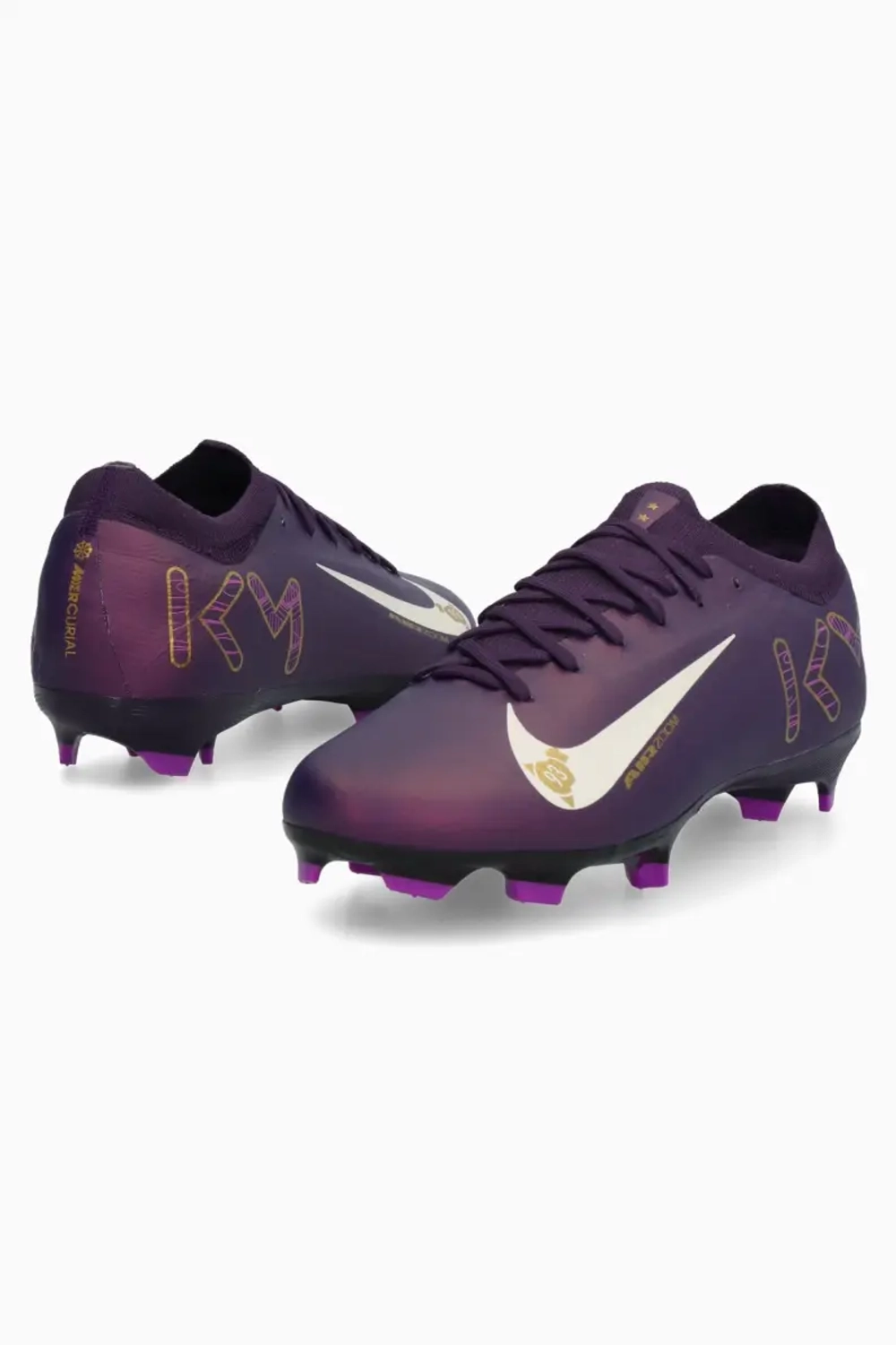 Бутсы Nike Mercurial Zoom Vapor 16 Pro Mbappe FG - фиолетовый