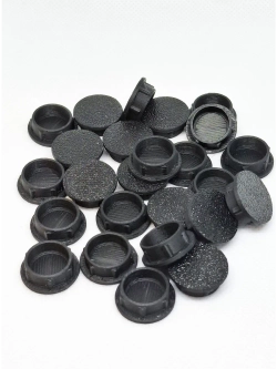 Заглушка пластиковая для отверстий D15 мм - 20 шт.