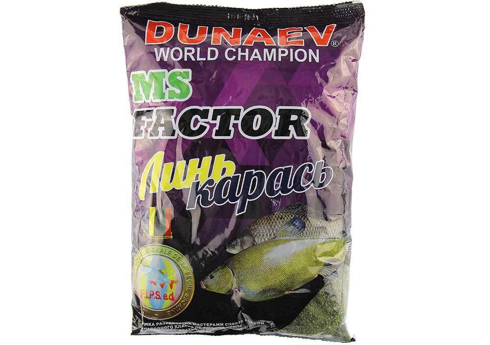 Прикормка "DUNAEV-MS FACTOR" 1 кг Линь Карась