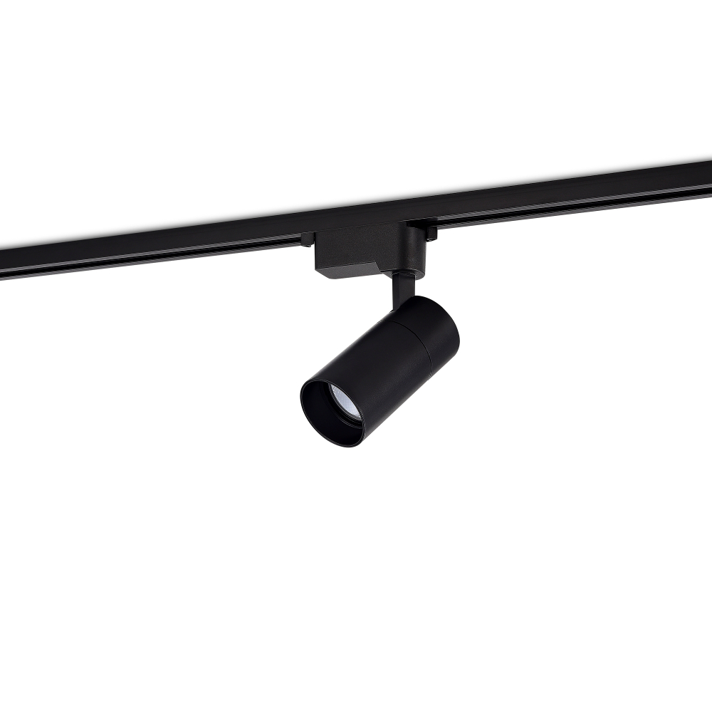 Светильник трековый, 15Вт, D65хH130мм, 1200Лм, 36°, 3000К, IP20, Ra&gt;80, черный