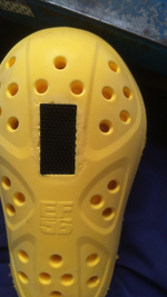 Защитная вставка колени/локти LEVEL 2 MEMORY PU (Желтый)