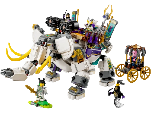 Конструктор LEGO Monkie Kid 80043 Воссоздание слона с жёлтым бивнем