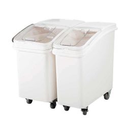 Контейнер для продуктов 81 л передвижной с откидной крышкой пластик P.L. Proff Cuisine