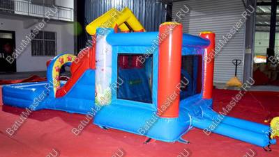 Детский надувной батут "Цирковой слоник"