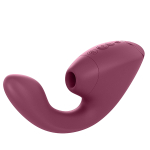 Розовый вибратор 19,5см с вакуумным стимулятором Womanizer Next Duo Dusky Pink WZ142SG3