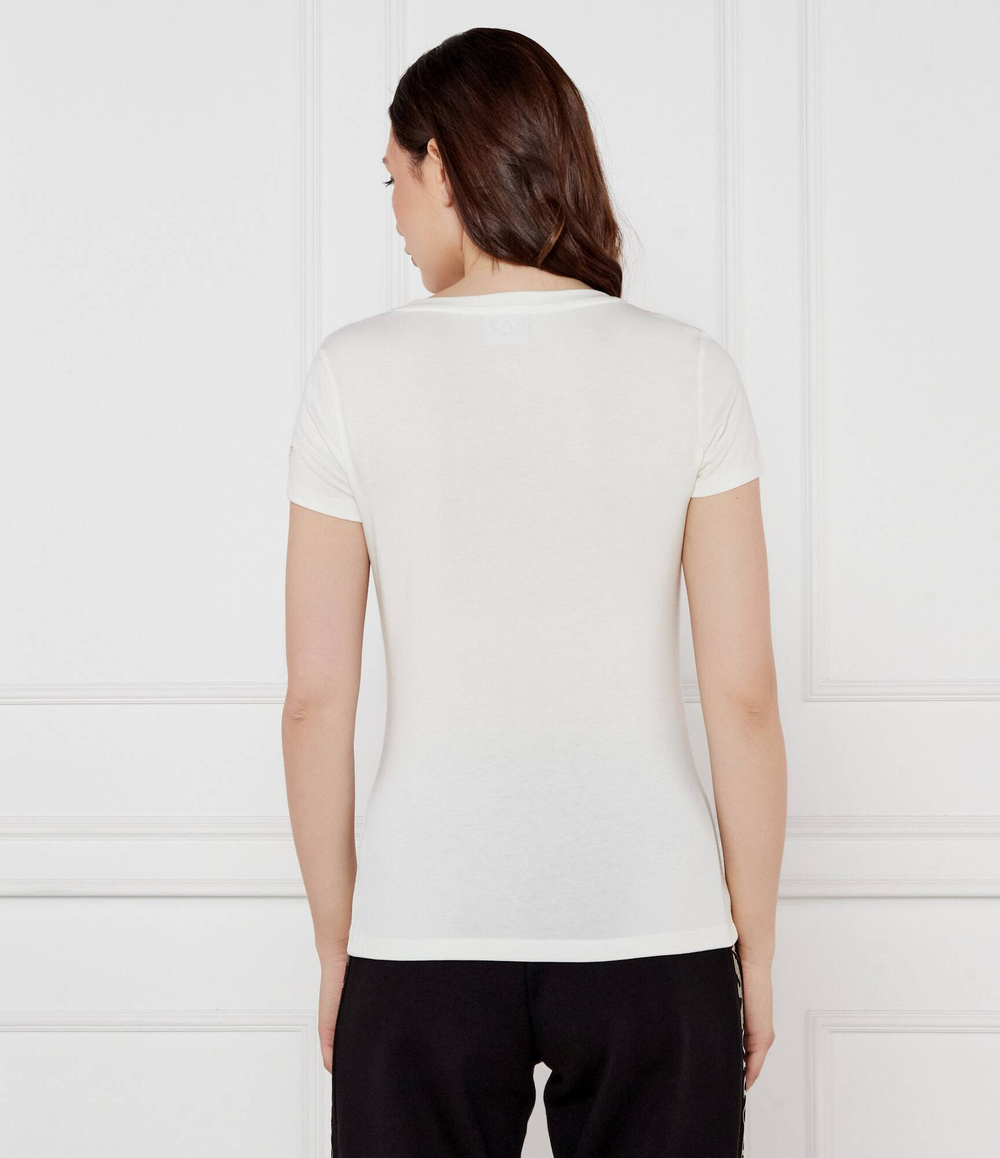 Футболка EA7 - экрю(8NTT65 TJDQZ)