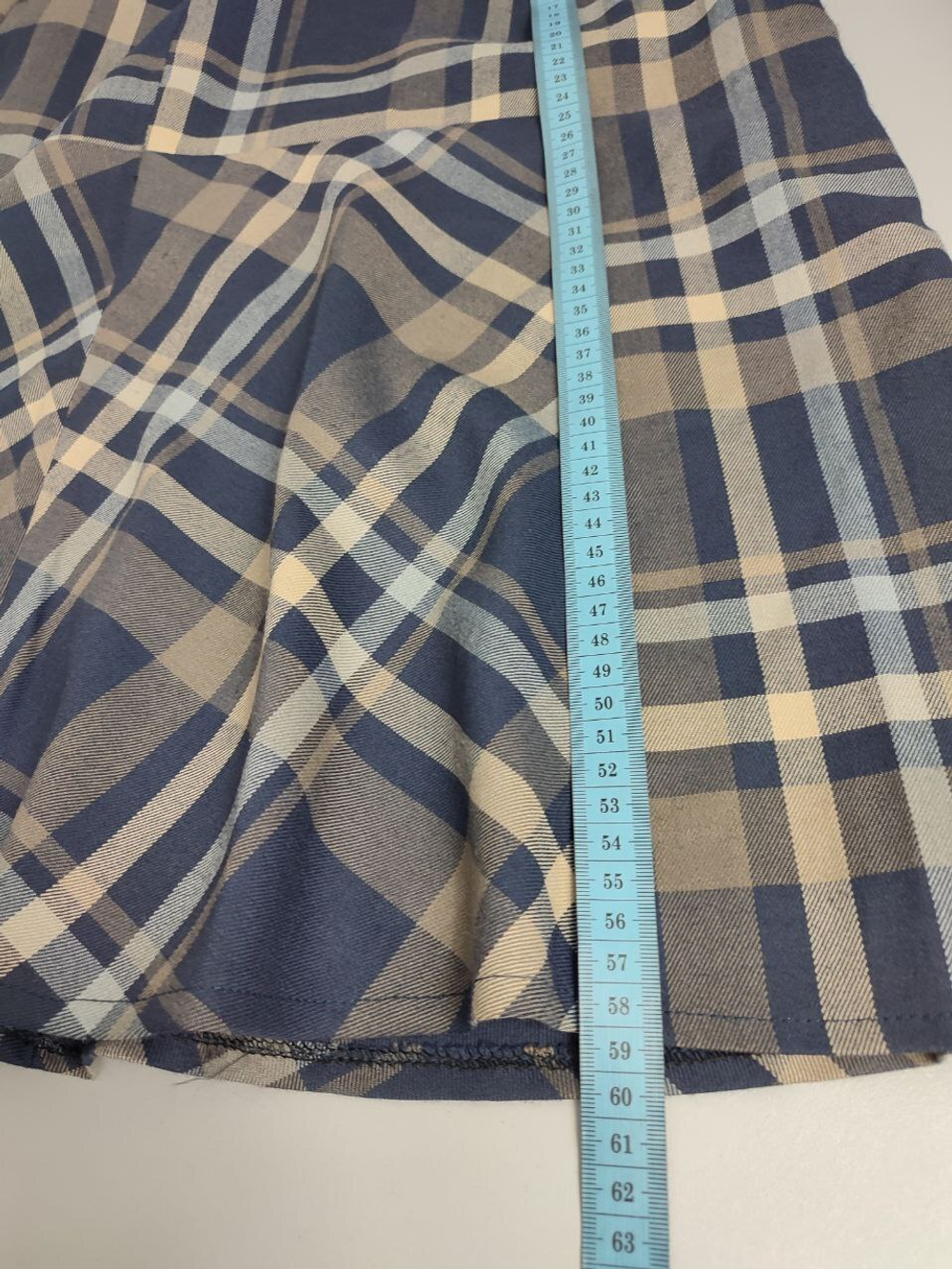 Юбка в клетку 46 размер