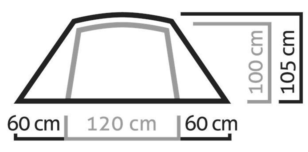 Палатка Salewa Denali II Tent Cactus/Grey 2