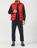 Жилет муж. AERONAUTICA 2105 красный клеточка