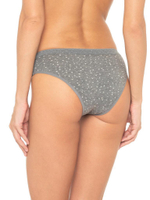 Трусики-слипы в мелкую бабочку (Размер: L) (Цвет: серый)