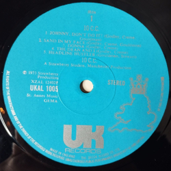 Винтажная виниловая пластинка LP 10cc (UK 1973) Sand In My Face