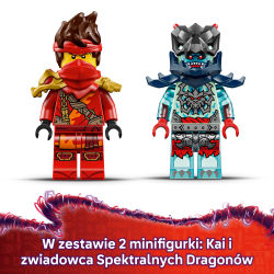 Конструктор LEGO Ninjago 71838 Мотогонка Кая арт. 71838 79 дет — фото 8