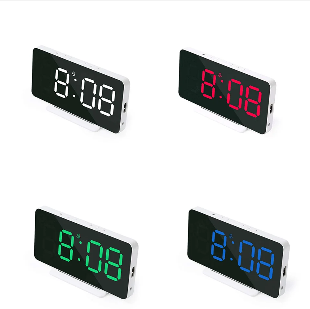 Часы светодиодные Космос X002 Зеленое свечение