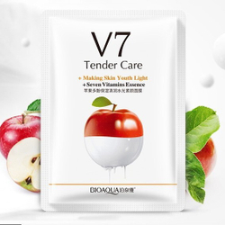 Тканевая маска с яблоком