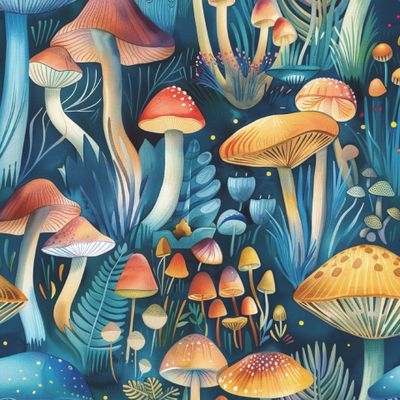 Милые грибы