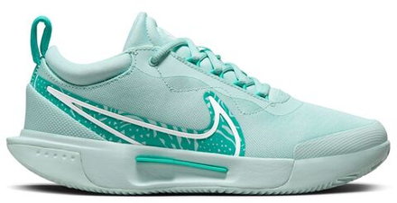 Женские Кроссовки теннисные Nike Zoom Court Pro Clay - jade ice/white/clear jade