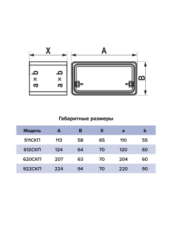 Соединитель 60х120 612СКП ERA