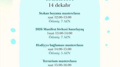 Yaradıcılıq və Əyləncə Həftəsonu Əli və Nino’da Sizi Gözləyir!