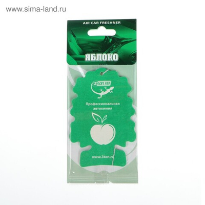 Ароматизатор "3TON" листик (яблоко)