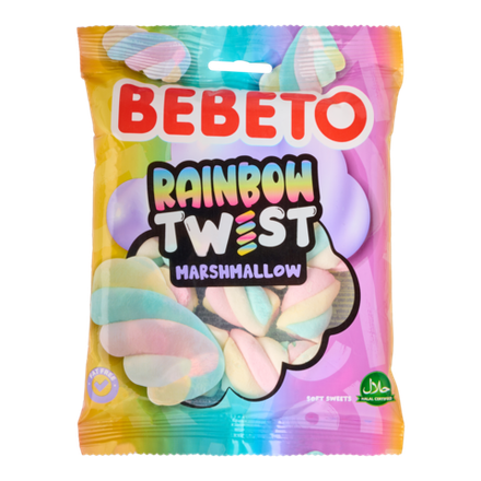BEBETO Суфле Маршмеллоу RAINBOW TWIST
