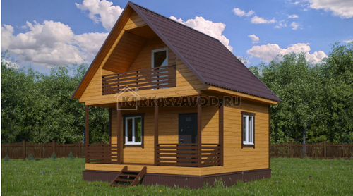 Каркас дома 6 х 6 м