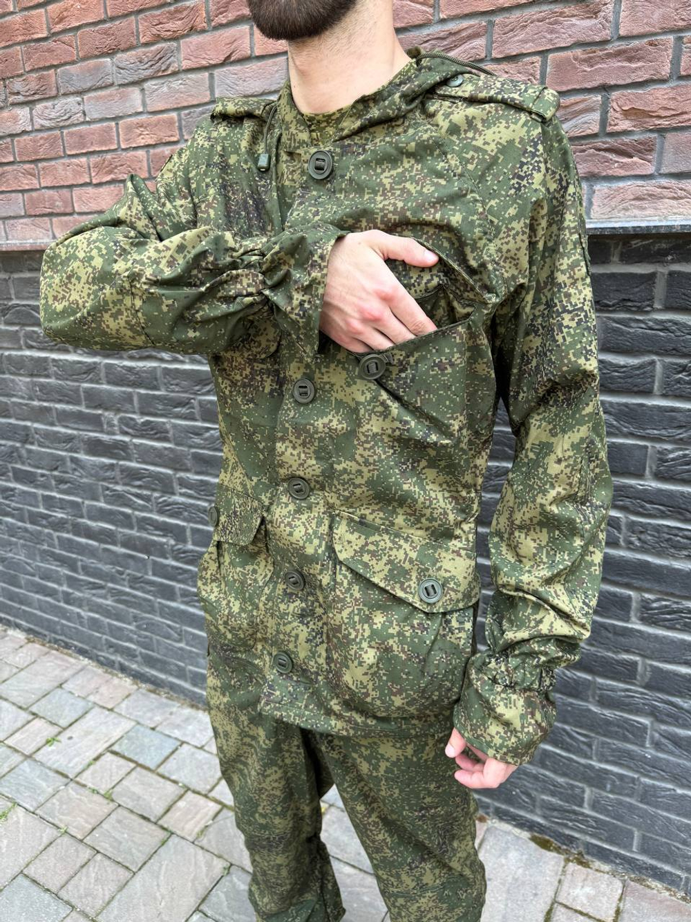 Костюм маскировочный Сумрак / весна лето / зеленая цифра