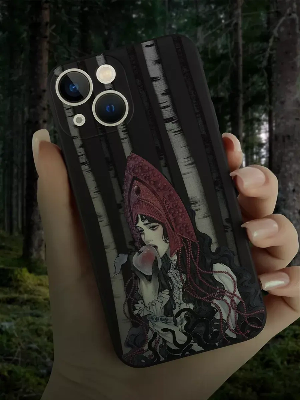 Чехол на iPhone 13 mini с принтом