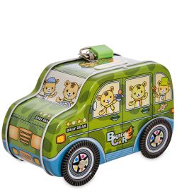 BX- 91/3 Металлическая копилка «Автобус»