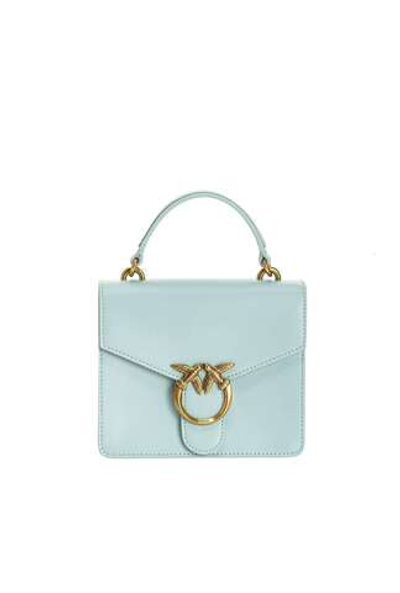 MINI LOVE BAG TOP HANDLE SIMPLY - blue