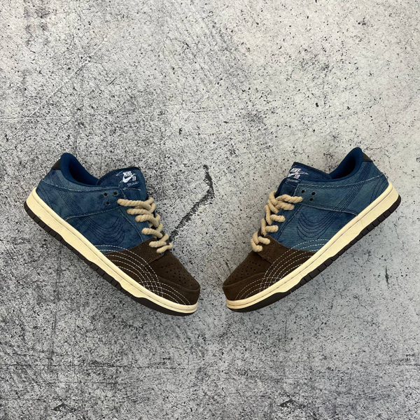 Кроссовки Nike Dunk Low Pro PRM SB blue/brown