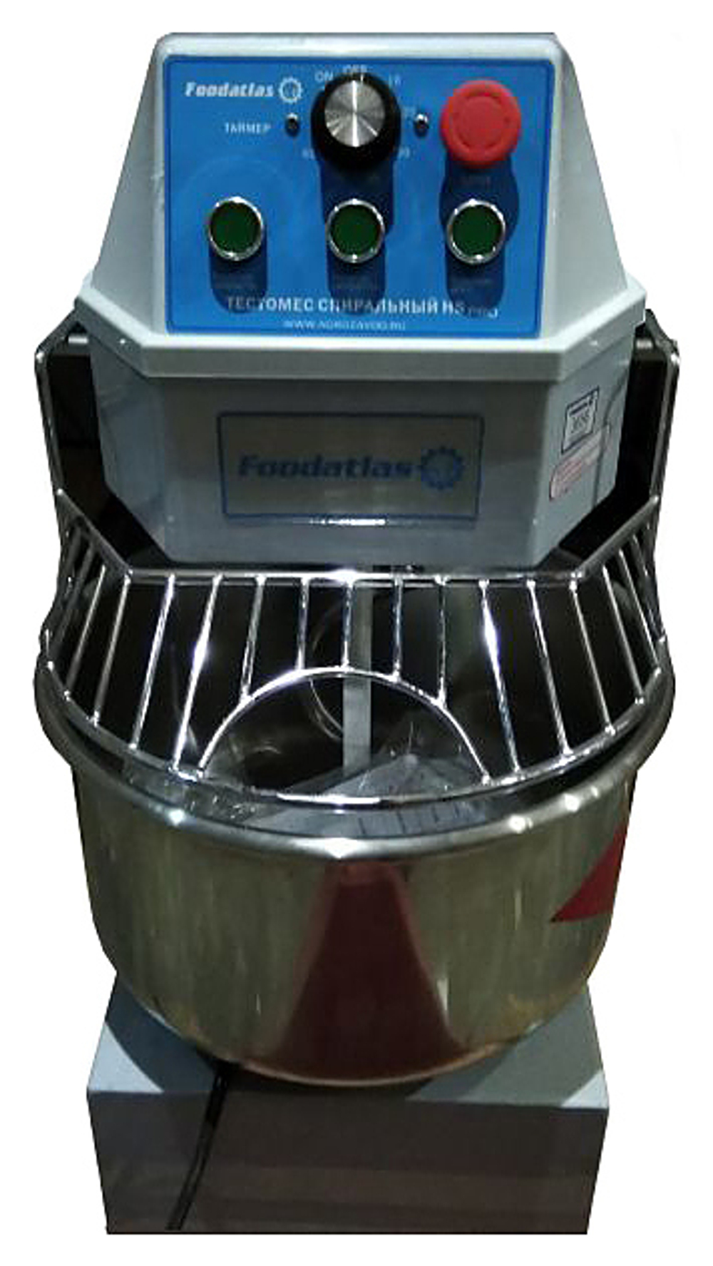 Тестомес спиральный Foodatlas HS-20 (AR) Pro