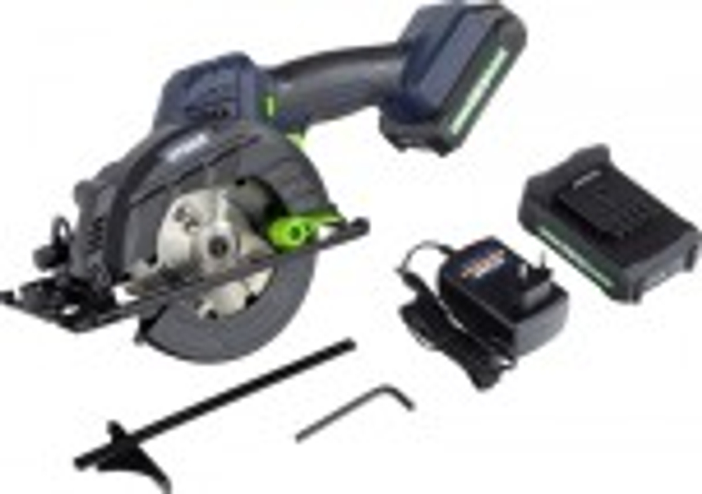 Пила циркулярная аккумуляторная AYGER  AR18BL2