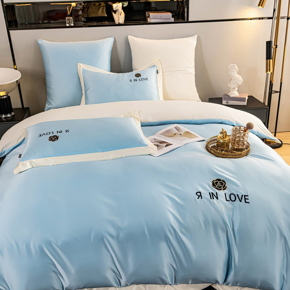 Комплект постельного белья Сатин-Шелк Я IN LOVE/Я ВЛЮБЛЕН LV008