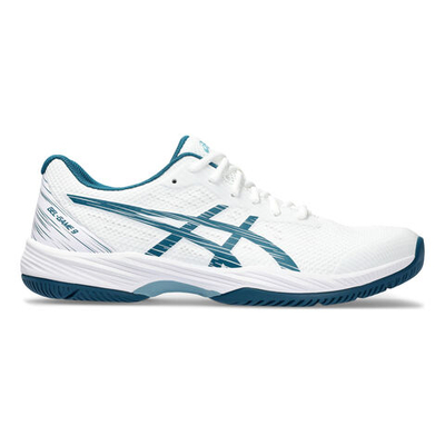Мужские теннисные кроссовки ASICS Gel-Game 9 All Court Shoe Men - White, Petrol