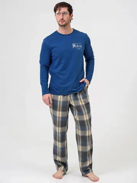 Пижама со штанами костюм домашний