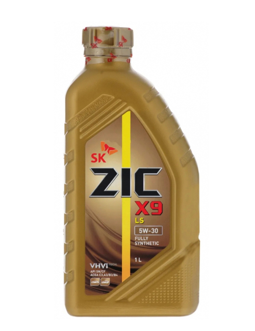 Масло ZIC X9 LS 5w30 SN/CF C3 (1л) синтетика