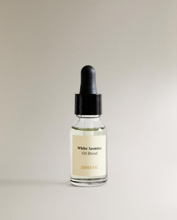 Zara Home Эфирное масло для аромадиффузора White Jasmine 15 мл, концентрат для ароматизации дома, цветочный, Белый