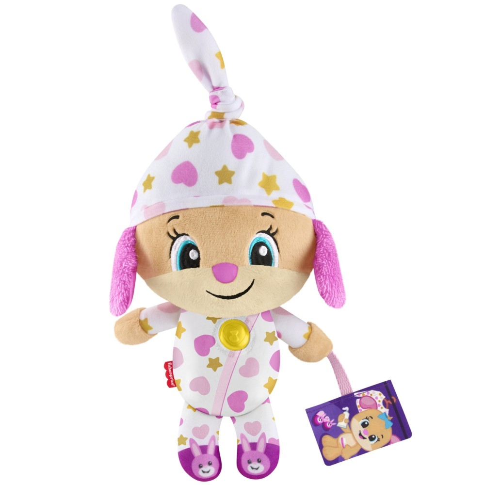 Fisher Price JMM44 — Музыкальная мягкая игрушка Fisher-Price сестрёнка щенка обнимашка — фото 2