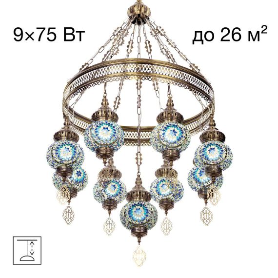 Подвесная люстра Citilux Каир CL419186