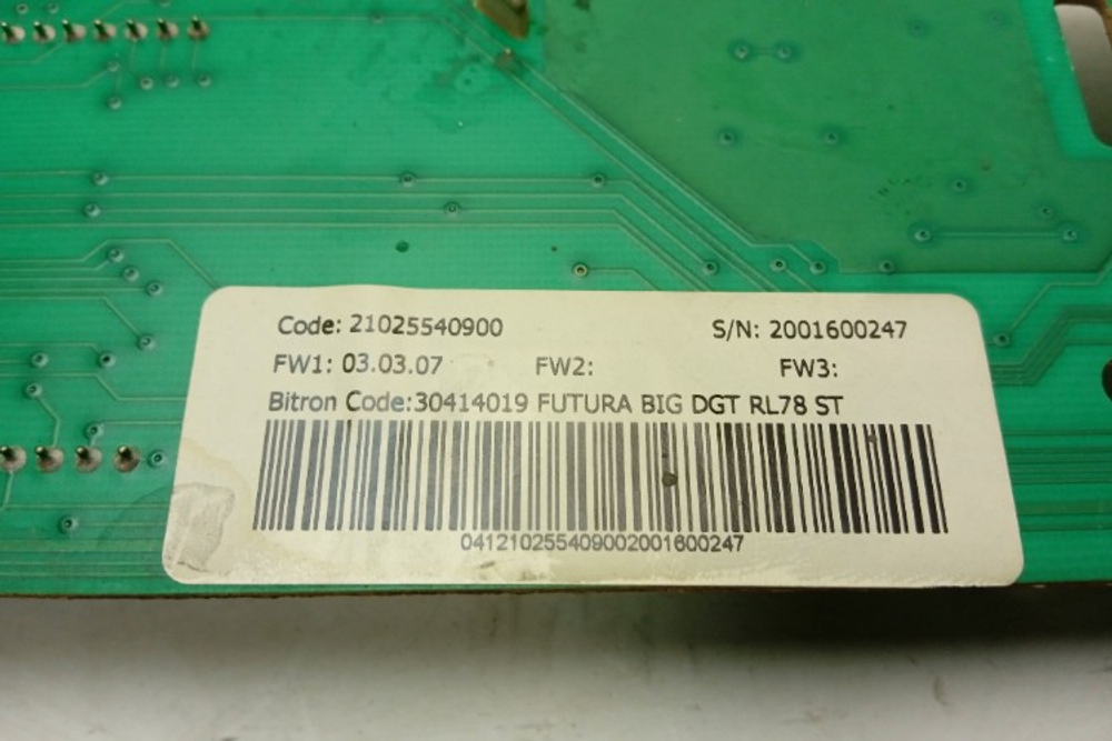 WMSG622 кт135 Модуль индикации для стиральной машины Hotpoint-Ariston 21025540900 б/у