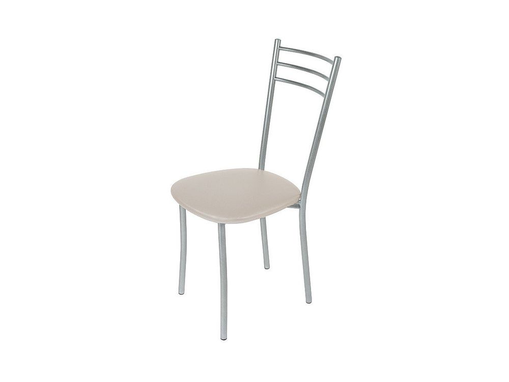 Стул VIOLA Aluminum Gloss 900*420*340 с крепежом (Сиденье Cappuccino 400*360*30)