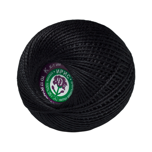 Пряжа Ирис (150 м) цвет №7212 (темно-серый)