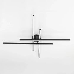 Citilux Стиг CL203141 LED Люстра потолочная с пультом Чёрная