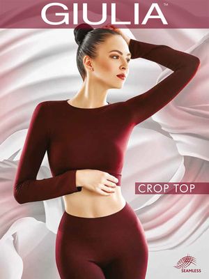 Бесшовный топ Crop Top Giulia