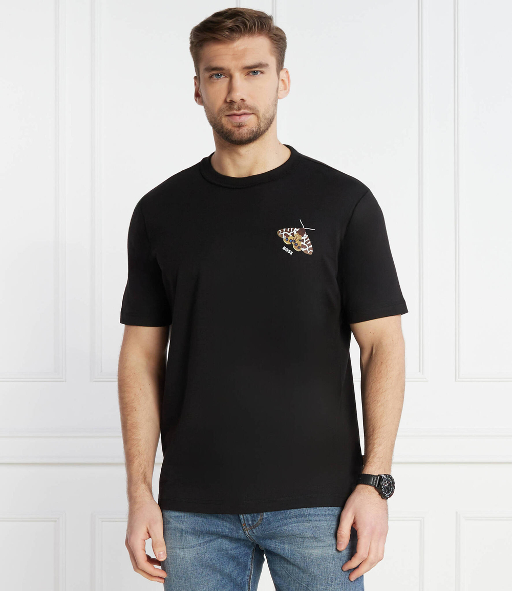 Футболка TeeButterflyBoss BOSS ORANGE - черный(50509904)